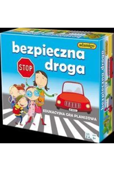 Bezpieczna droga. Edukacyjna gra planszowa Adamigo