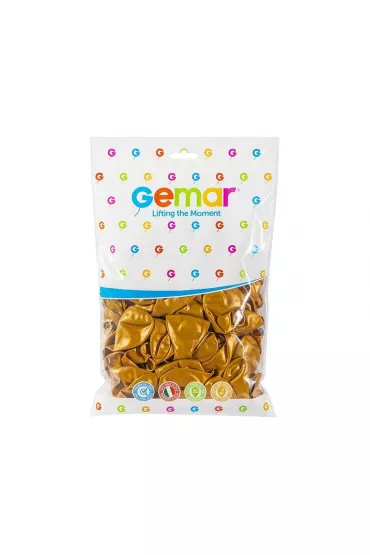 Godan Balony metaliczne z�ote 30cm