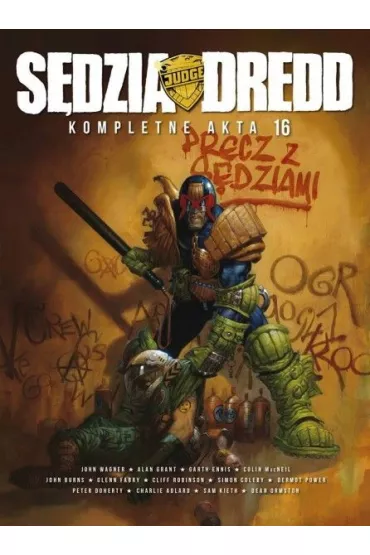 S�dzia Dredd. Kompletne Akta 16 - Charlie Adlard, Garth Ennis, Glenn Fabry, Sam Kieth