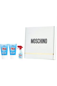 Moschino Fresh Couture MINIATURA Woda toaletowa 5ml + Balsam do ciaa 25ml + el pod prysznic 25ml