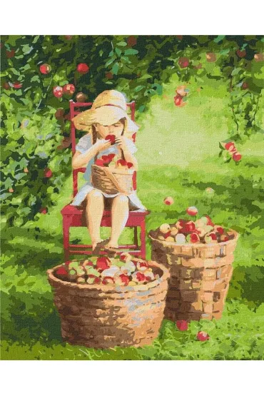 Ideyka Malowanie po numerach - Jab�uszko 40x50cm
