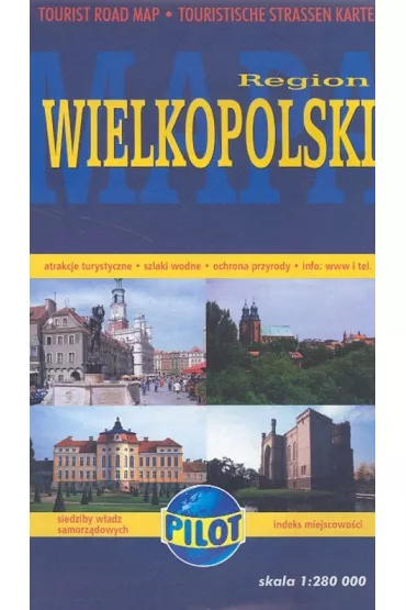 Mapa Turystyczna EuroPilot. Region Wielkopolski