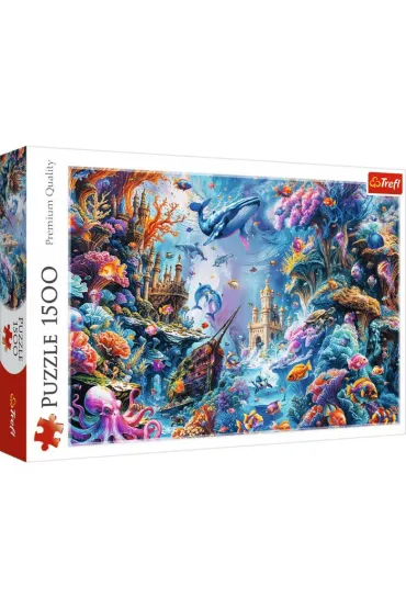 Puzzle 1500 el. Podowodny �wiat Trefl