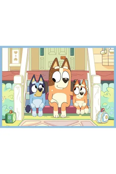 Puzzle 4w1 - Bluey i jego �wiat (12+15+20+24 el.) Trefl