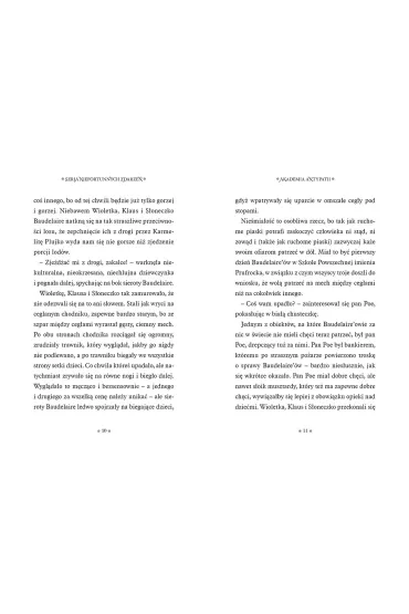 Akademia antypatii. Seria niefortunnych zdarze�. Tom 5 - Lemony Snicket