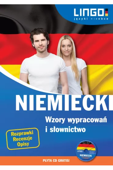 Niemiecki. Wzory wypracowa� i s�ownictwo + CD
