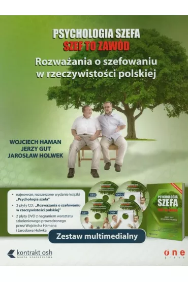 Audiobook Psychologia szefa Zestaw multimedialny - Haman Wojciech, Gut Jerzy, Holwek Jaros�aw CD - Jaros�aw Holwek, Jerzy Gut, Wojciech Haman