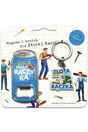 Zestaw otwieracz + brelok Z�ota r�czka PORYS