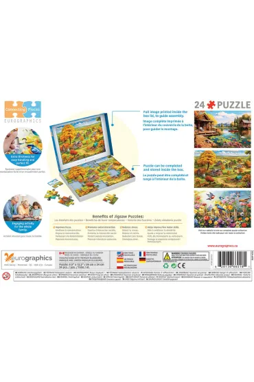 Puzzle 24 Peaceful Living by Chris Bigelow 6724-6018 Eurographics