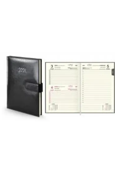 Opress Terminarz 2026 A5 dzienny Business Premium
