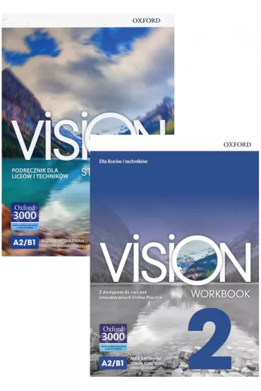 Pakiet Vision 2. Podr�cznik i Zeszyt �wicze� z dost�pem do �wicze� interaktywnych Online Practice - Dorota Borkowska, Michael Duckworth, Elizabeth Sharman, Alex Raynham, Emma Szlachta