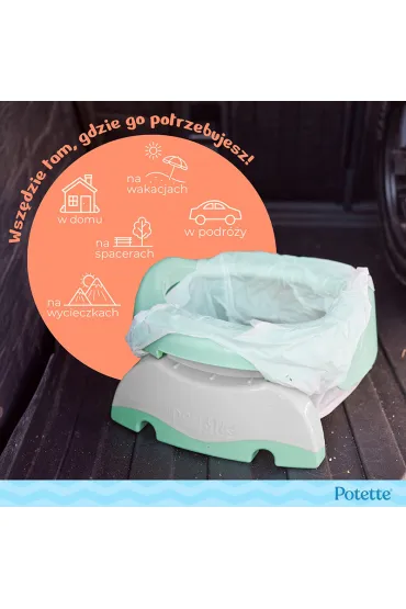 Potette Plus Wk�ady jednorazowe do nocnika 10 szt.
