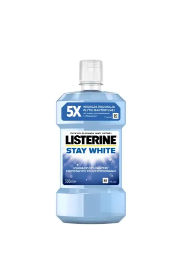 Listerine Mouthwash Stay White p�yn do p�ukania jamy ustnej 500 ml