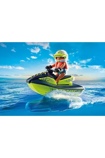 Playmobil Action Heroes ��dz stra�y po�arnej ze skuterem wodnym 71464