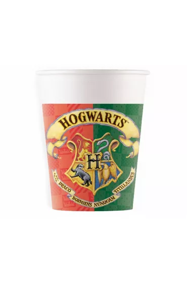 Procos Kubeczki papierowe Harry Potter 200ml 8 szt.