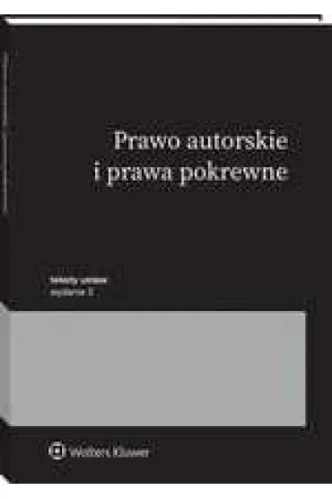 Prawo autorskie i prawa pokrewne