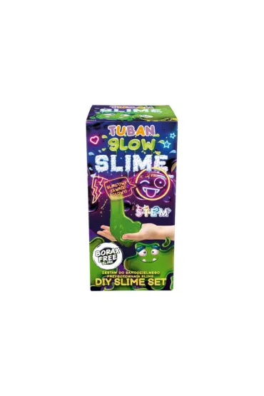 Zestaw DIY Super Slime. Glow in the dark Tuban