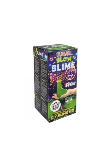 Zestaw DIY Super Slime. Glow in the dark Tuban