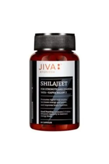 Jiva Ayurveda Pure Shilajit mumio Suplement diety 60 kaps.
