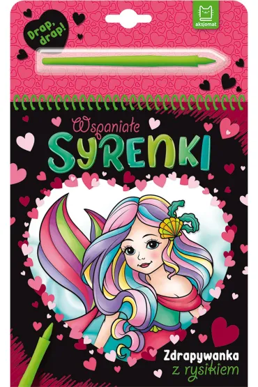 Wspania�e syrenki. Zdrapywanka z rysikiem - Anna Podg�rska