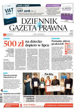 ePrasa Dziennik Gazeta Prawna 17/2016
