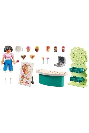 Playmobil My Life Stoisko ze s�odyczami 71540