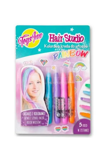 Stnux Kreda do w�os�w Rainbow 5 szt.