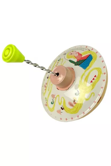B�czek do kr�cenia Roszpunka ��ty metalowy LeanToys