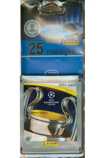 Panini Uefa Champions Blister z naklejkami % *