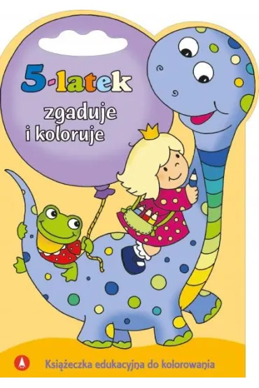 5-latek zgaduje i koloruje