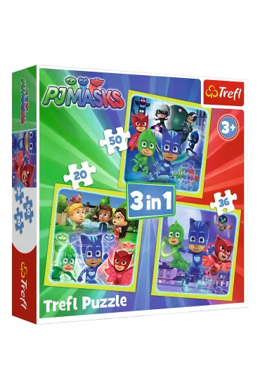 Puzzle 3w1 Gotowi do dzia�ania Trefl