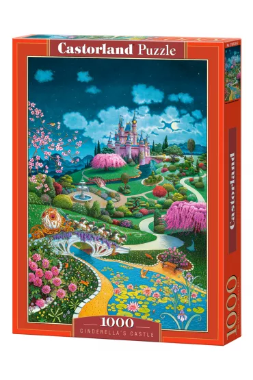 Puzzle 1000 el. Cinderella's Castle Castorland