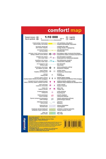 comfort!map Plan miasta Lw�w 1:10 000