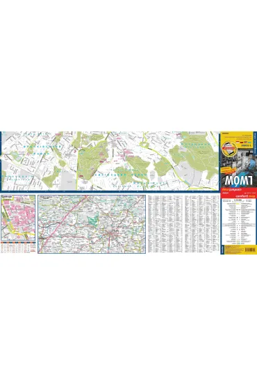 comfort!map Plan miasta Lw�w 1:10 000