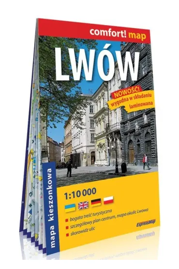 comfort!map Plan miasta Lw�w 1:10 000