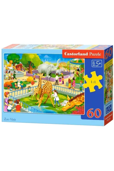 Puzzle 60 el. Zoo Castorland