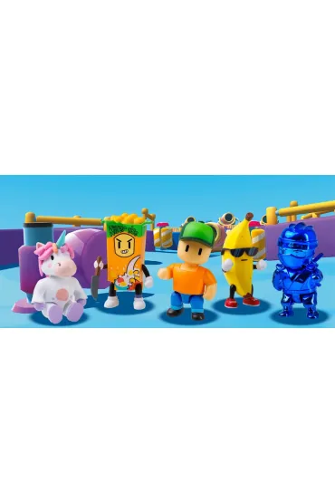 Stumble Guys Mini Action Figures 2 Pack Mr. Stumble Capt Nohart