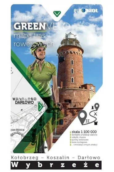 Wybrze�e �rodkowe Mapa tras rowerowych