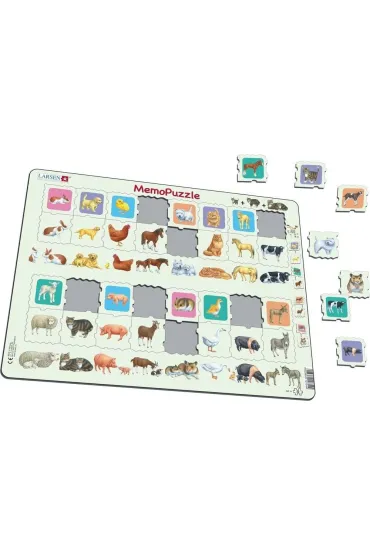Puzzle Uk�adanka Memo - rodzic i dziecko Maxi Larsen