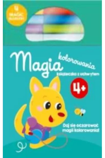 Magia kolorowania z flamastrami 3+ turkusowa