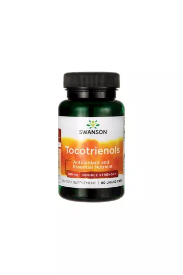 Swanson Tokotrienole Forte DeltaGold z Annatto 100 mg - suplement diety 60 kaps.