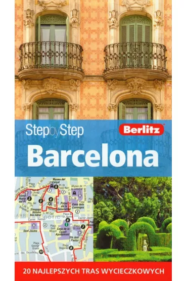 Barcelona. Step by step + plan miasta - Roger Williams