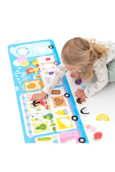 Puzzle z dziurk� 23 el. Lody! Bright Junior Media