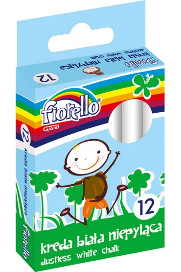 Fiorello Kreda szkolna bia�a 12 szt.