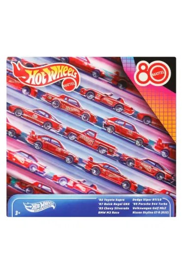 Hot Wheels Silver Series Samochodziki 8-pak Mattel
