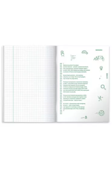 Herlitz Zeszyt A5 Eco Informatyka kratka 60 kartek