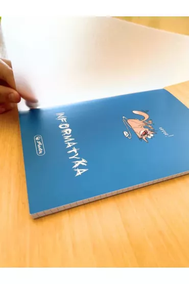 Herlitz Zeszyt A5 Eco Informatyka kratka 60 kartek