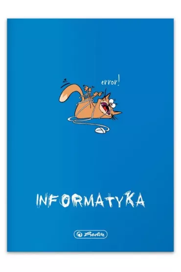 Herlitz Zeszyt A5 Eco Informatyka kratka 60 kartek