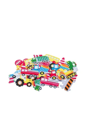 Brewis Naklejki z pianki transport 35 szt.