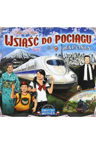 Wsi��� do Poci�gu. Kolekcja Map 7. Japonia i W�ochy - Alan R. Moon